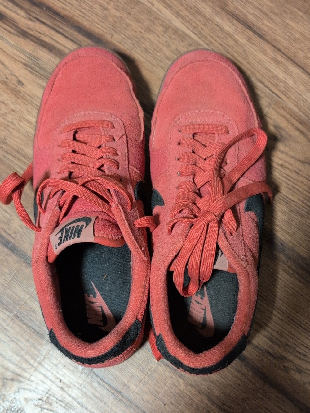 Nike Women's Adobe/Black Suede Gum Sole  Sneakers Size 9